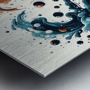 coffee logo illustration design. cup of coffee in 1715462503.055 Metal print