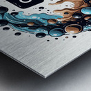 coffee logo illustration design. cup of coffee in 1715462444.1238 Metal print