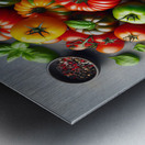 Tomatoes food photography 12 Metal print
