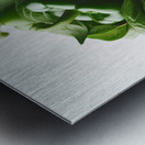 Red green yellow peppers food 8 Metal print