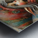 68 Mixed media painting of a caprices nomeelf Metal print