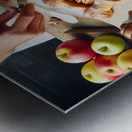 apple pie food 2 Metal print