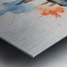 MUNICH SKYLINE Metal print