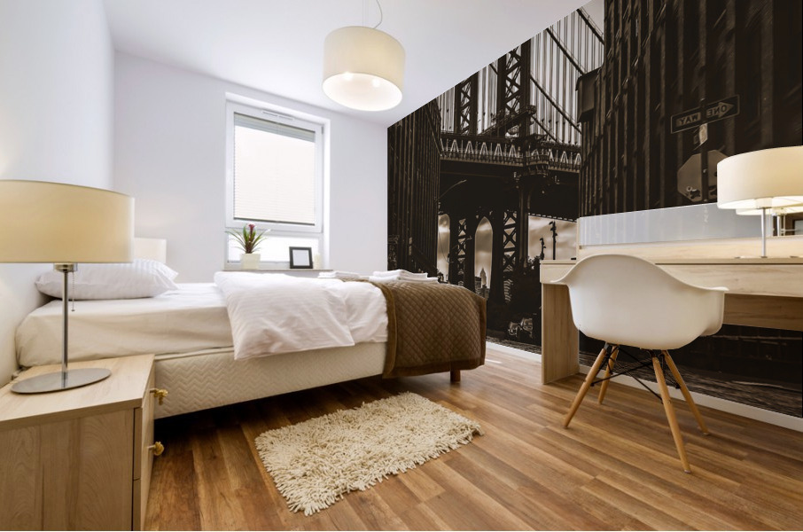 Brooklyn bridge Mural print