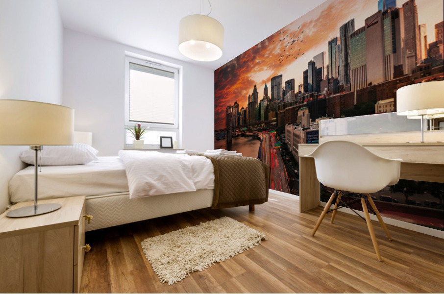 new york Mural print