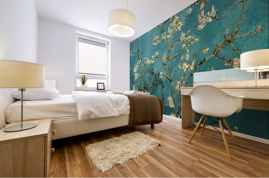  Blossoming Almond Tree by Vincent van Gogh Mural print