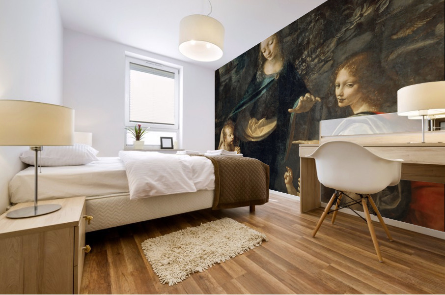 Leonardo da vinci Mural print
