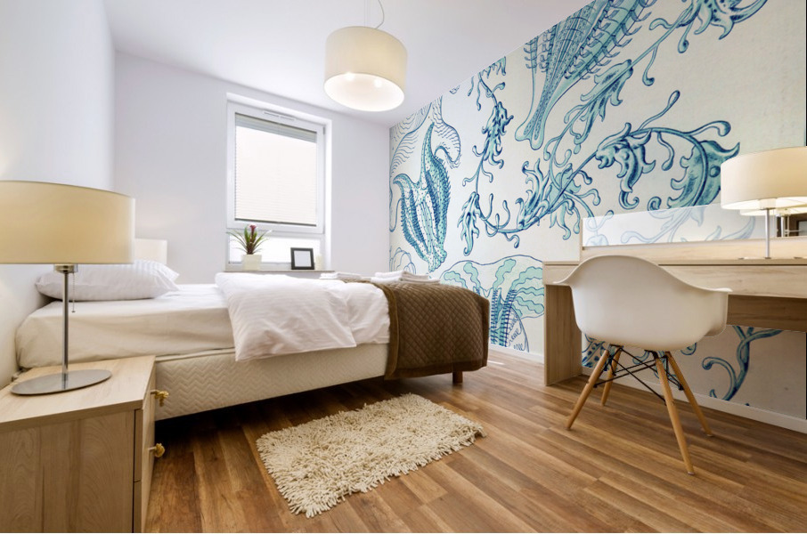 ernst haeckel Mural print