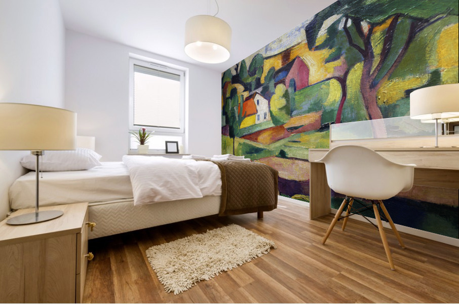 1073 Helmuth Macke Mural print