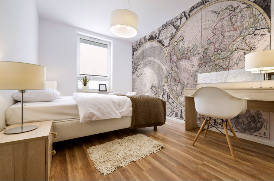 1526 maps old map 4 Mural print