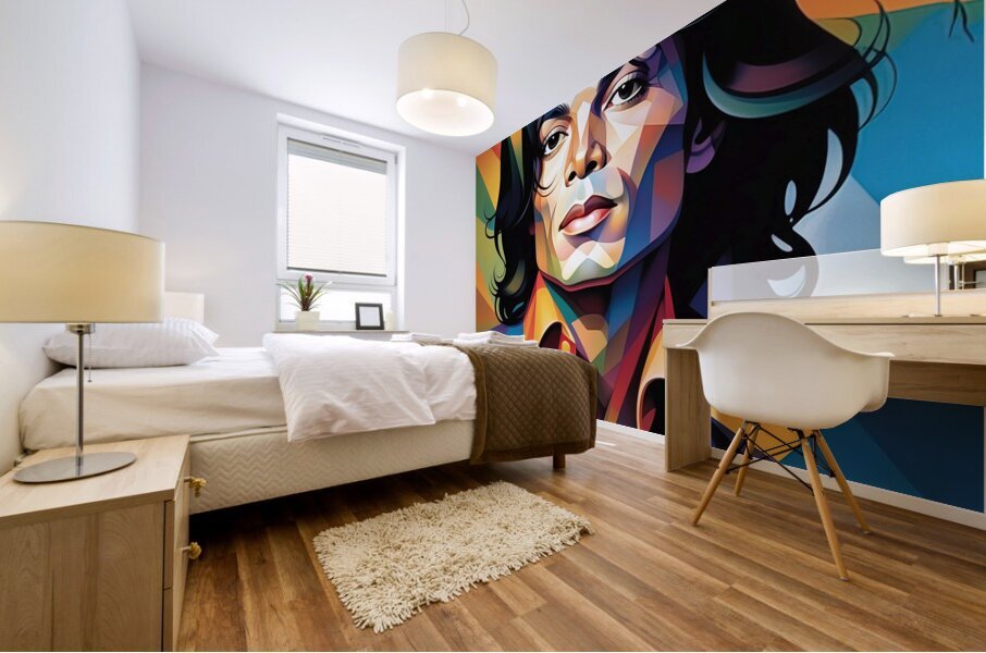 Michael Jackson  Mural print