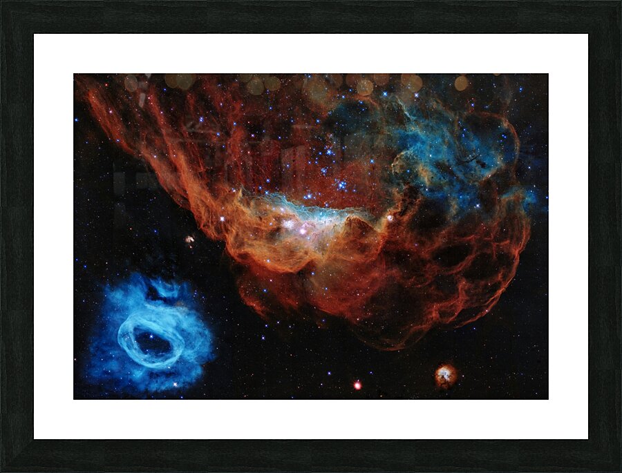 hubble telescope high definition image 01 49 Picture Frame print