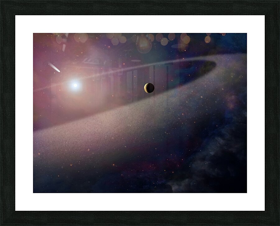 hubble telescope high definition image 02 46 Picture Frame print