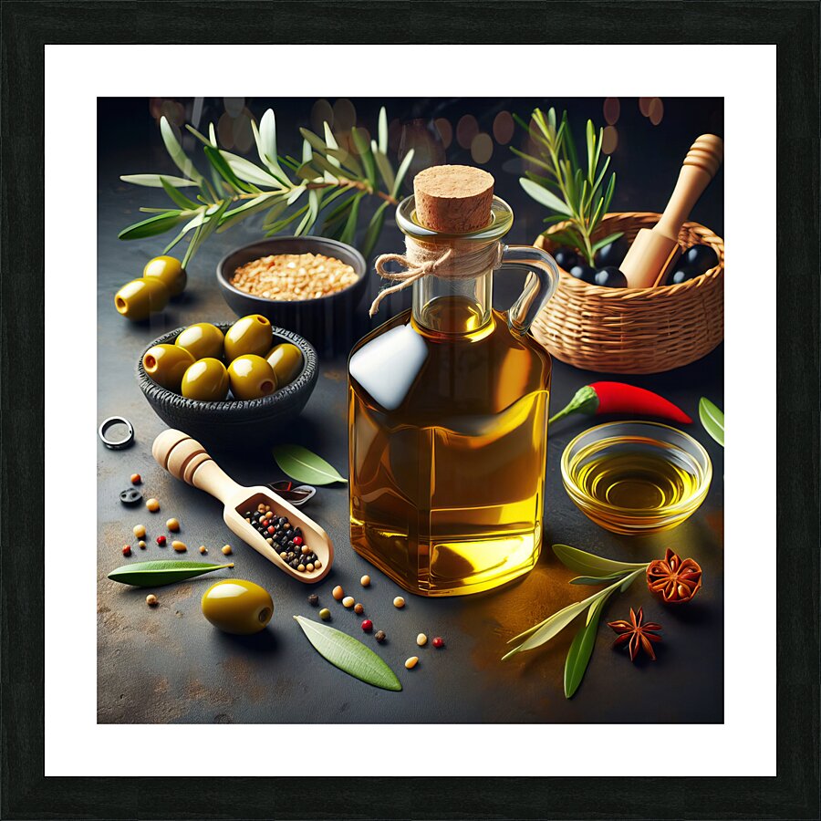olive oil Spanish oil Mediterranean diet liquid g 1717086853.7911 Picture Frame print