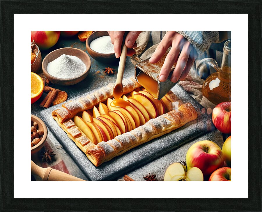 apple pie food 8 Picture Frame print