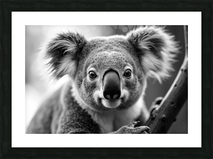 334 the koala Picture Frame print