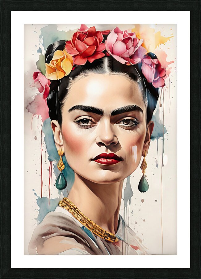 27 frida kahlo Picture Frame print