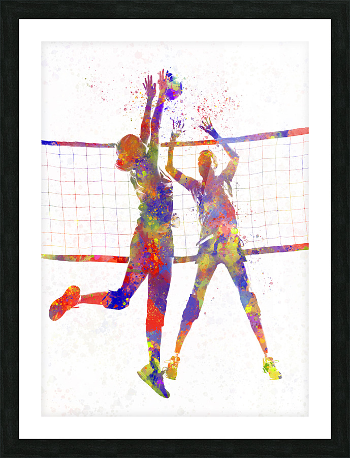 volleyball player Picture Frame print