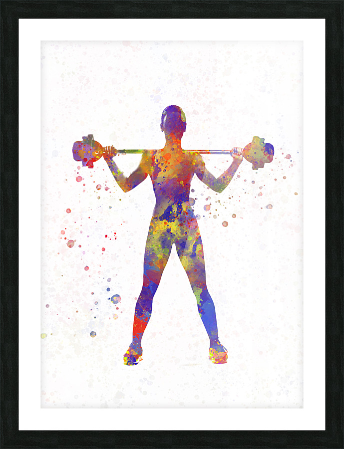 Fitness-musculation Picture Frame print