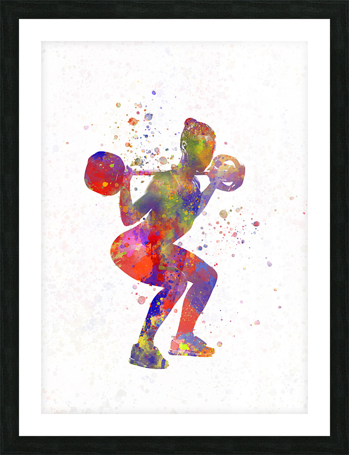 Fitness-musculation Picture Frame print