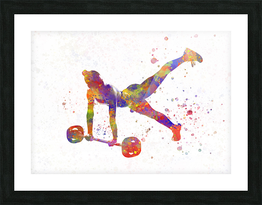 Fitness-musculation Picture Frame print