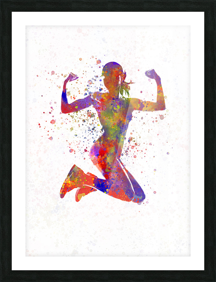 Fitness-musculation Picture Frame print