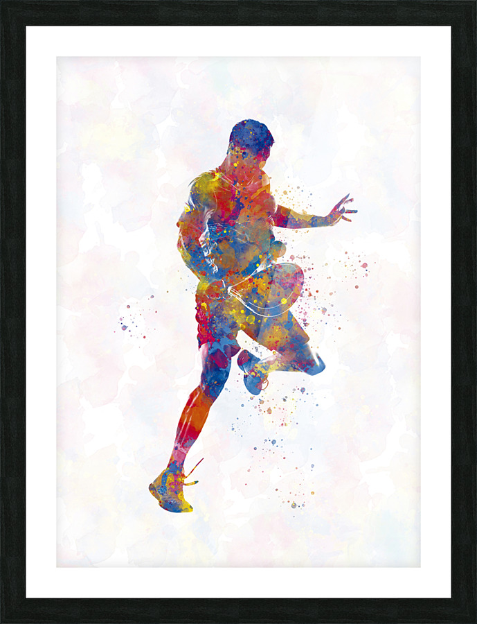 paddle-tennis Picture Frame print