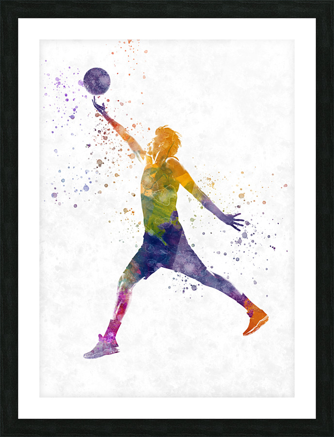 basketball player Picture Frame print