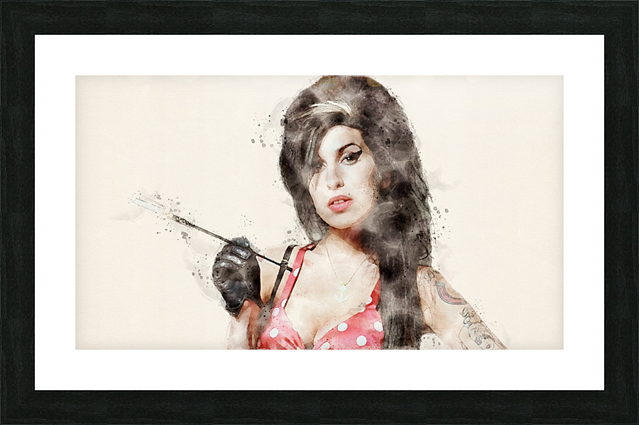 amy winehouse Picture Frame print