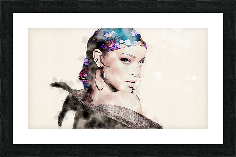  rihanna Picture Frame print