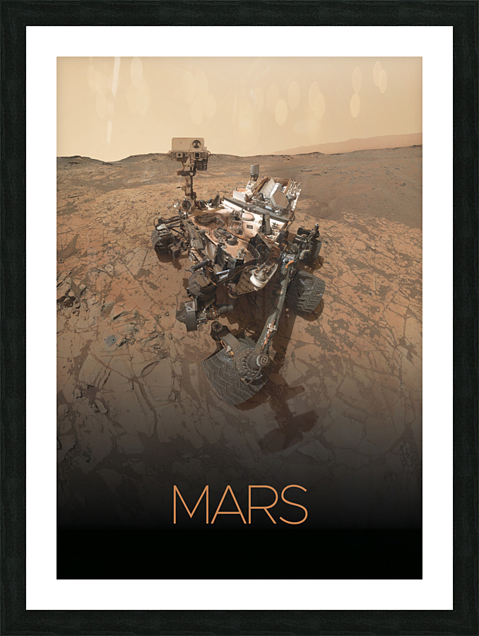 Mars-nasa poster Picture Frame print