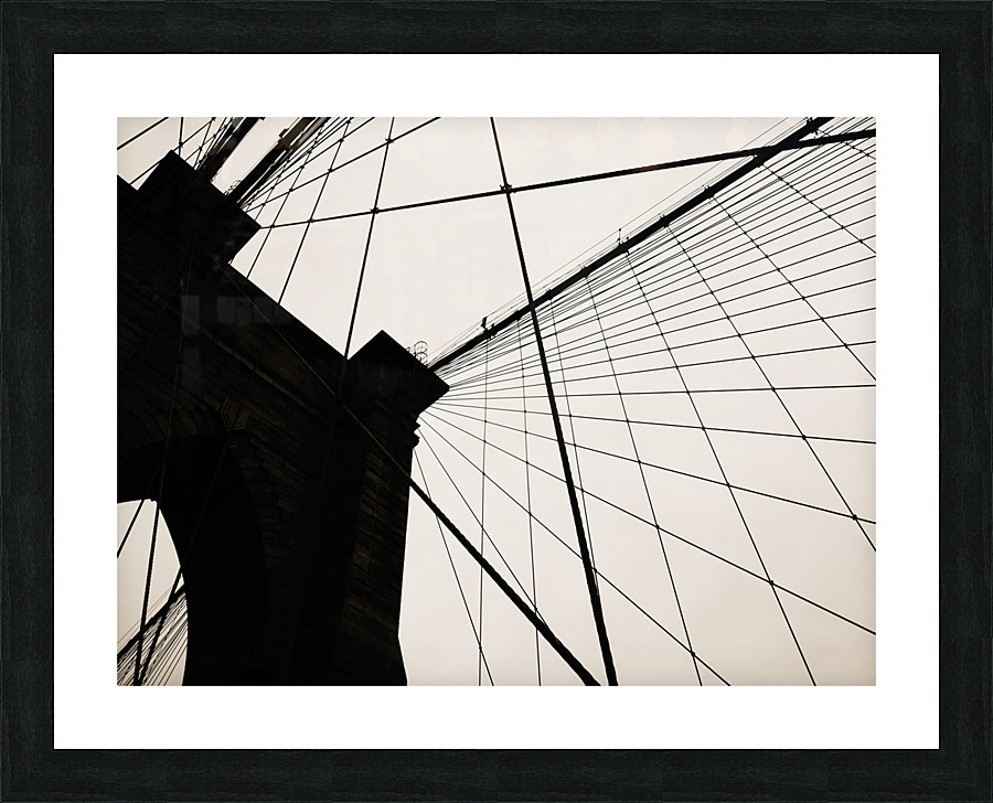 Brooklyn bridge Picture Frame print
