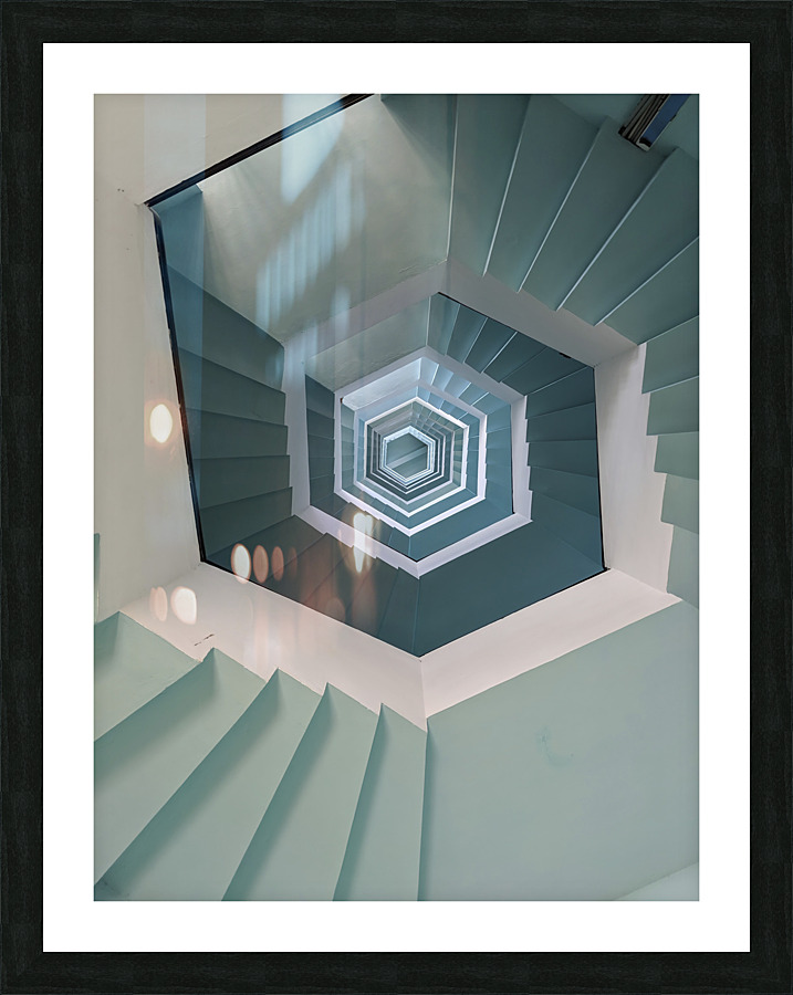 Stairs Picture Frame print