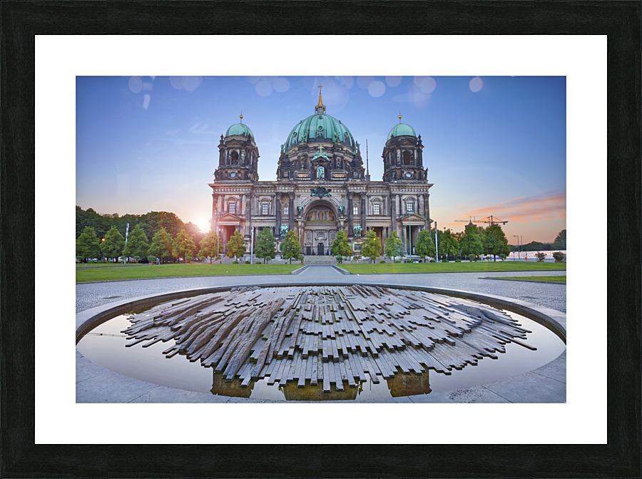  berlin cathedral Picture Frame print