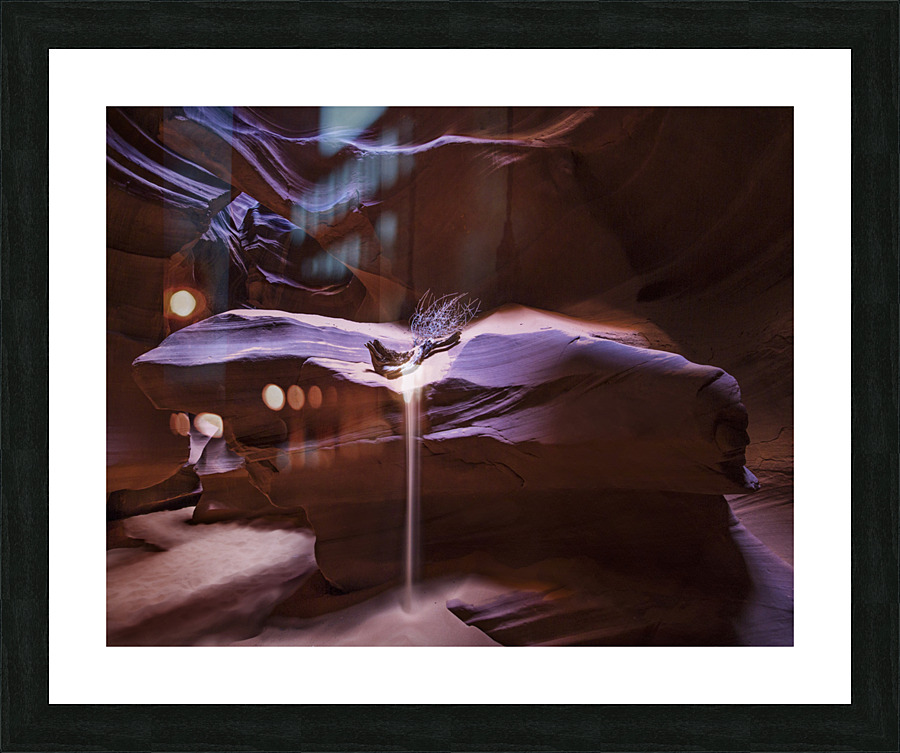  sand fall arizona Picture Frame print