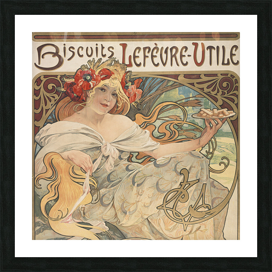 Alphonse Mucha Picture Frame print