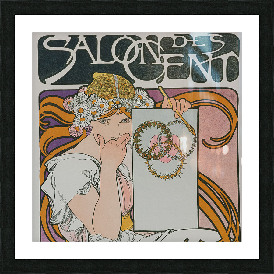 Alphonse Mucha Picture Frame print
