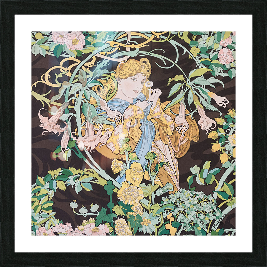 Alphonse Mucha Picture Frame print