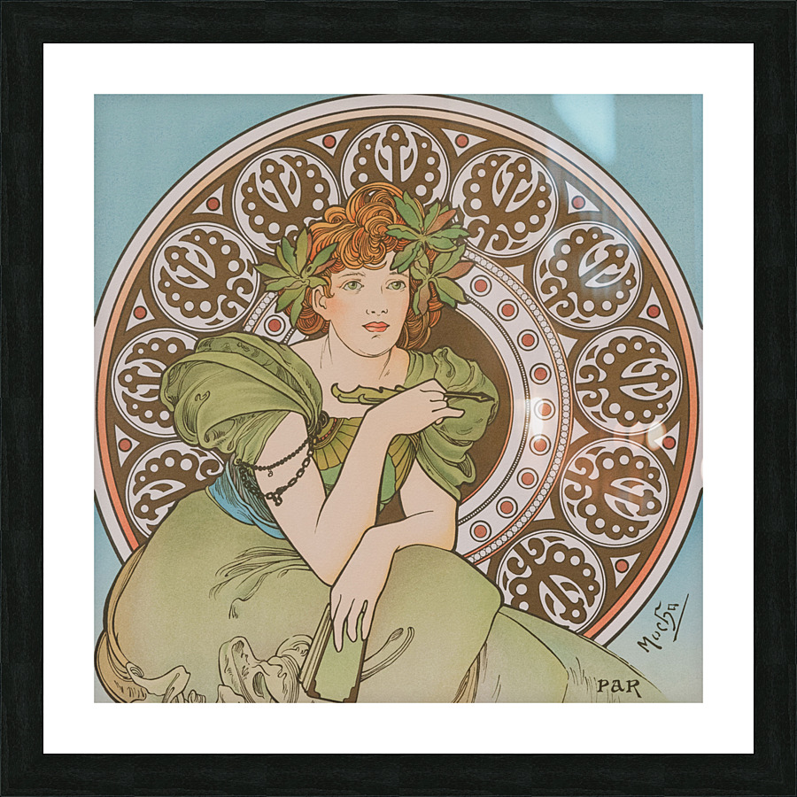 Alphonse Mucha Picture Frame print