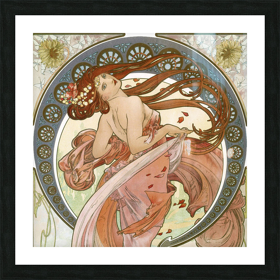 Alphonse Mucha Picture Frame print