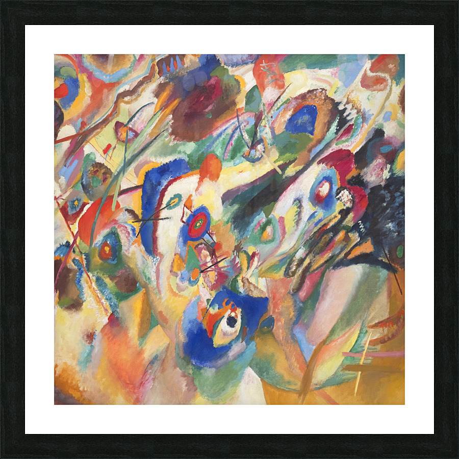  wassily kandinsky  composicion Picture Frame print