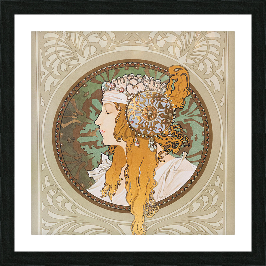 Alfons Mucha Picture Frame print