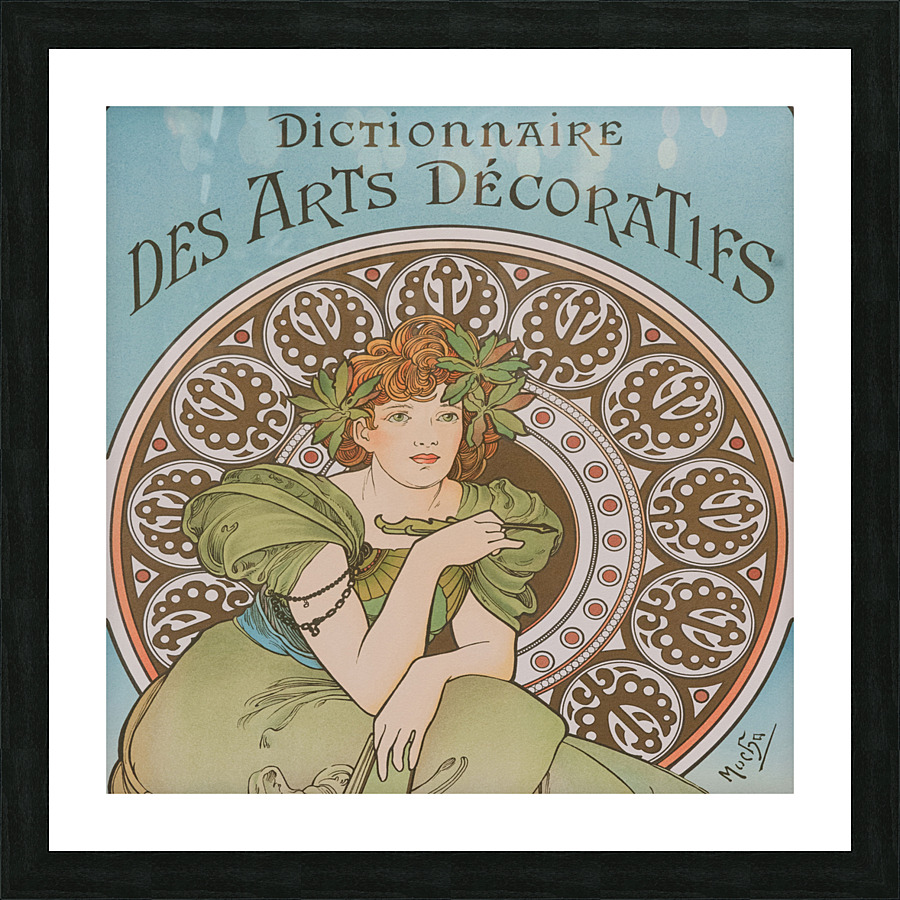 Alfons mucha Picture Frame print