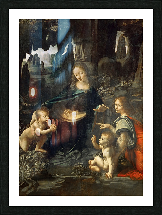 Leonardo da vinci Picture Frame print