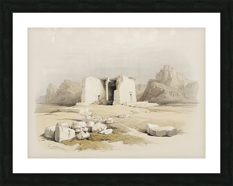 ancient egypt illustrations Picture Frame print