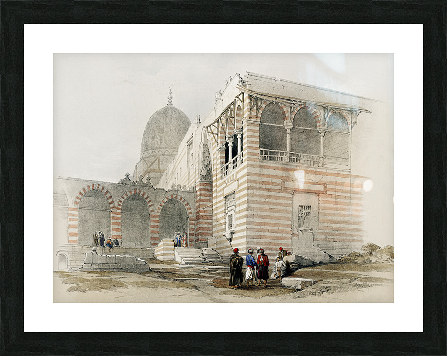 ancient egypt illustration Picture Frame print