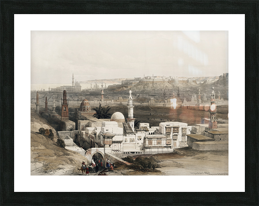ancient egypt illustration Picture Frame print
