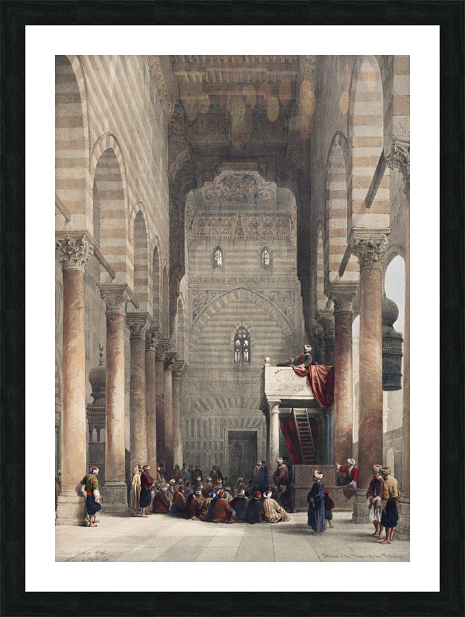 ancient egypt illustration Picture Frame print