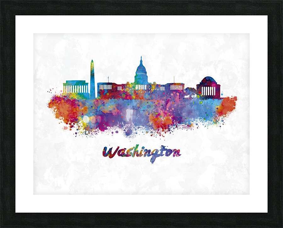 67 Washington Picture Frame print