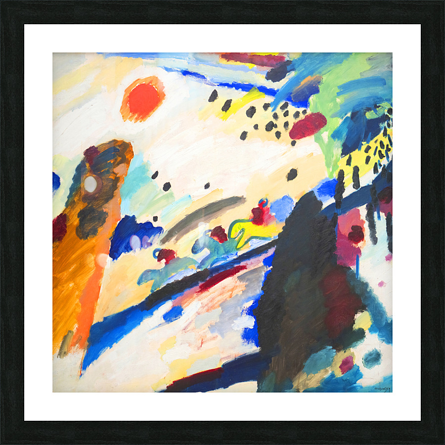 960 kandinsky Picture Frame print